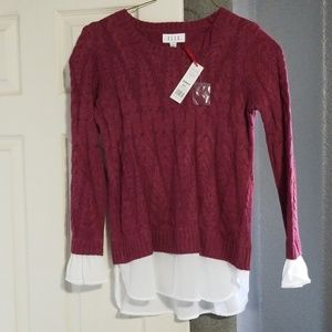 ELLE dainty sweater shirt from KHOLS